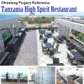 Projecto de cozinha de restaurante Tanzania High Spirit por Shinelong